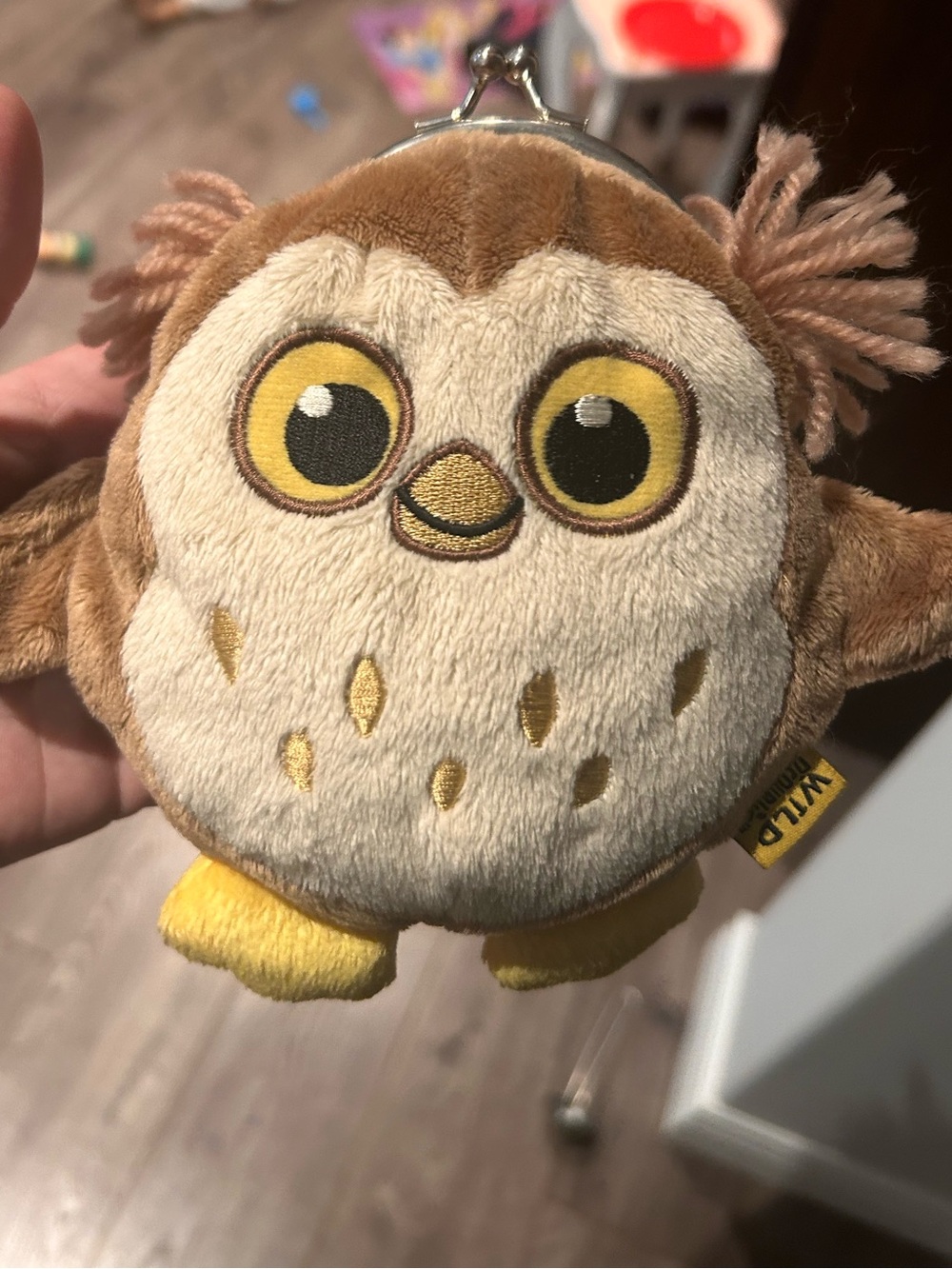 Wild republic owl purse